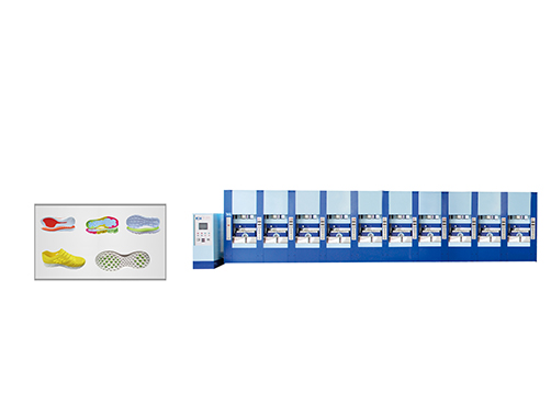 ZZ6M08 Two Color EVA Vacuum Foaming Molding machine