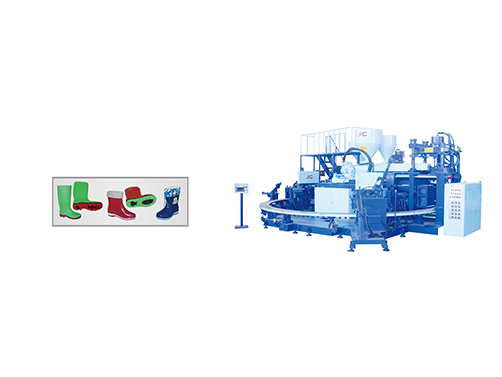 ZZ 6316N1 Three Color Rain Boot Molding Machine